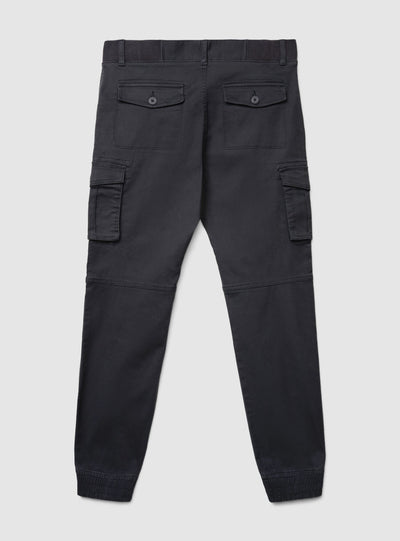 Pantaloni cargo con polsini