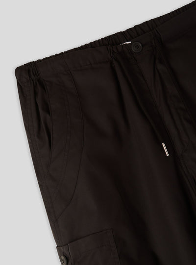Pantaloni cargo con coulisse