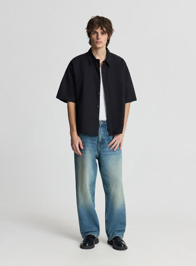 Camicia a tinta unita