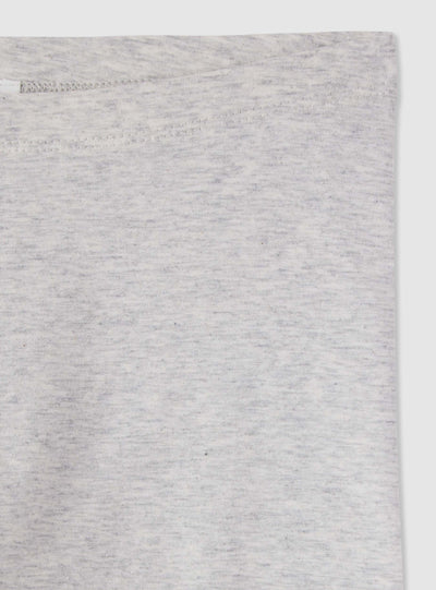 Einfarbige kurze Leggings