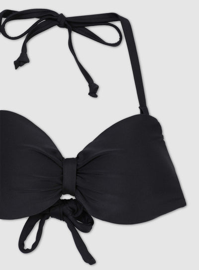 Reggiseno bikini fascia con spalline multiway