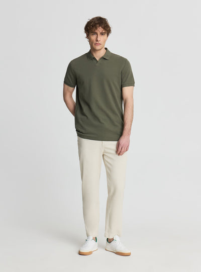 T-shirt polo tinta unita