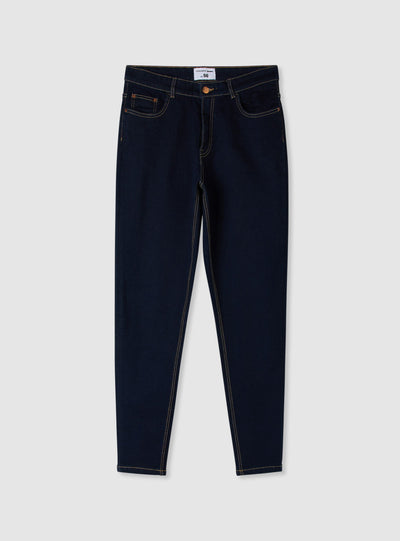 Jeans skinny a tinta unita