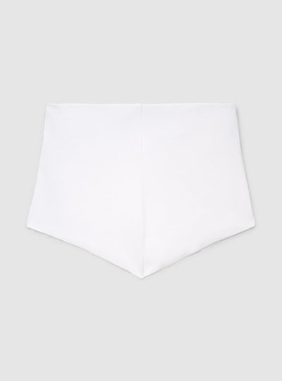 Culotte a costina tinta unita