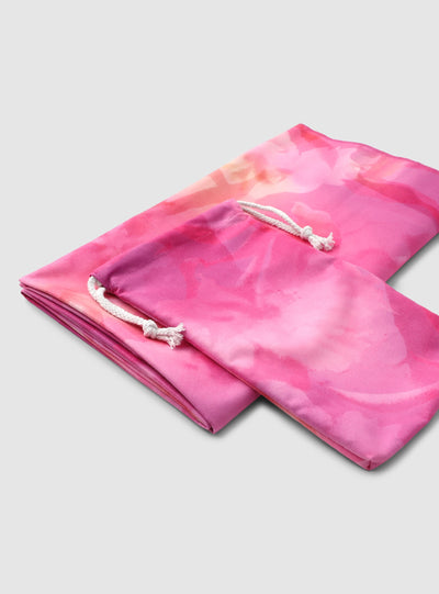 Telo mare con pochette sfumata
