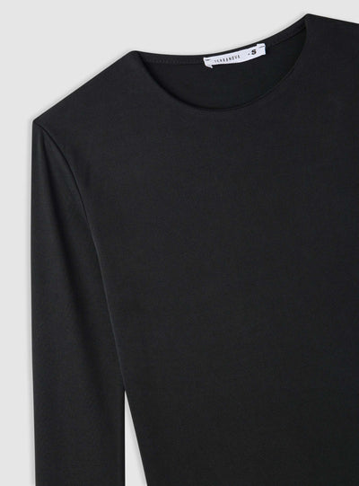 T-shirt a maniche lunghe con maniche a campana