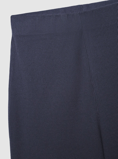 Pantaloni wide leg tessuto pesante