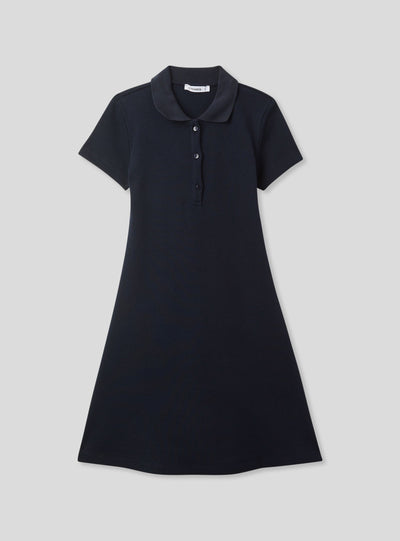 Vestito polo a costine