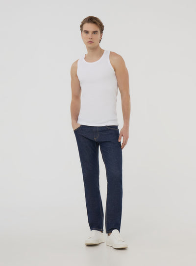 Pack mit 2 einfarbigen Tanktops