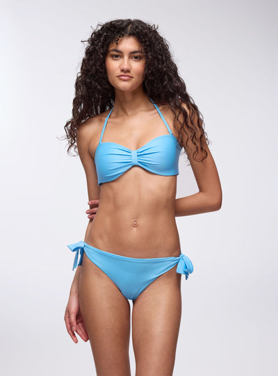 Slip brasiliana bikini con laccetti larghi