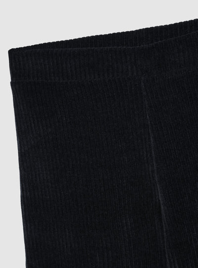 Leggings côtelés évasés