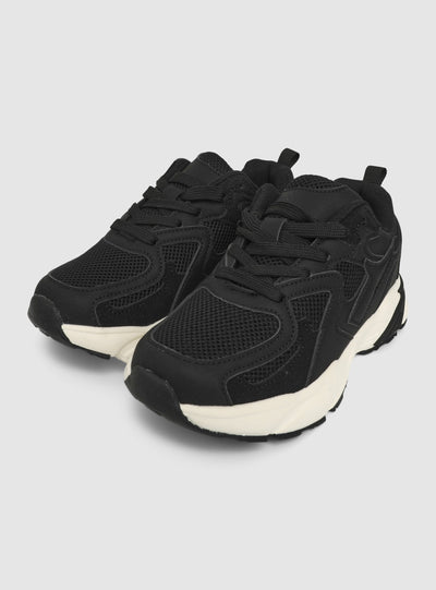 Niedrige Sneakers mit Schnürsenkeln