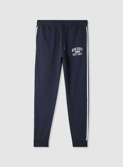 Pantaloni tuta con bande laterali