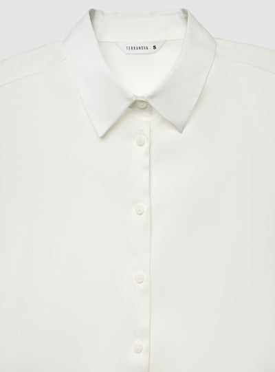 Camicia oversize satin