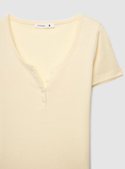 T-shirt col rond uni