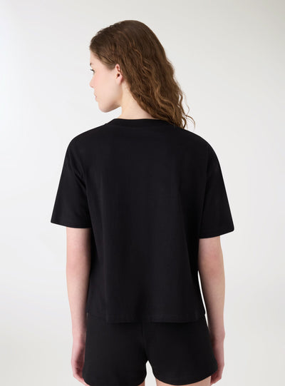 T-shirt ampia tinta unita