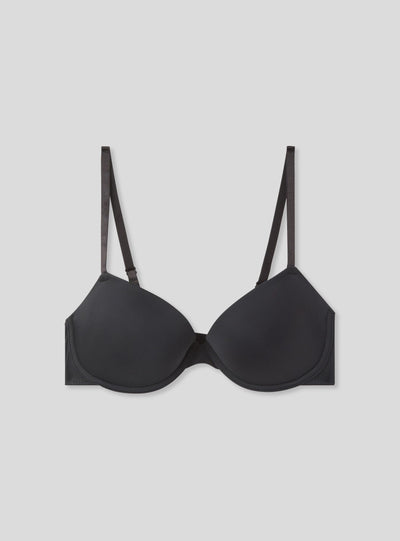 Reggiseno push-up imbottito in microfibra