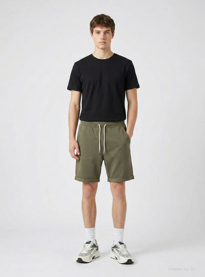 Pantaloncini chino in felpa leggeri