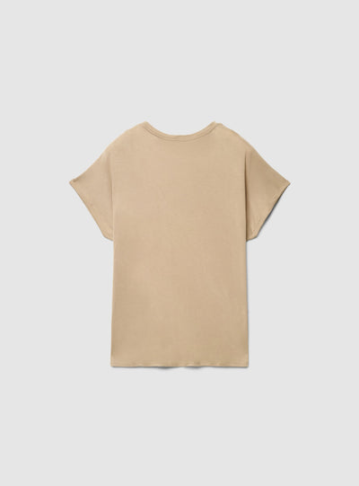 T-shirt con scollo a V