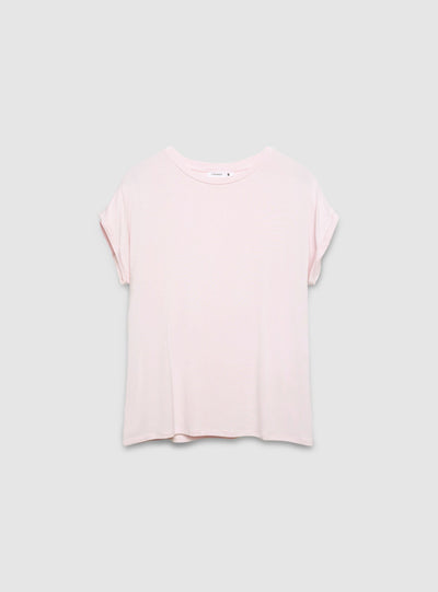 T-shirt ampia in viscosa