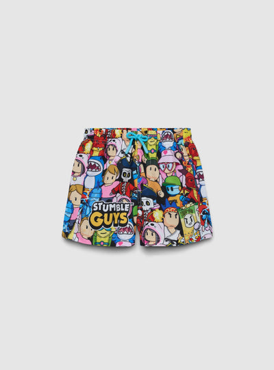 Costume mare con stampa Stumble Guys