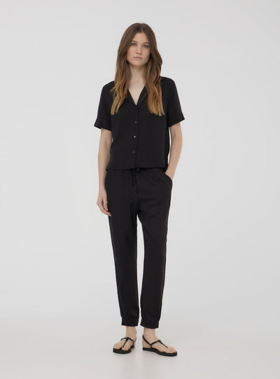 Pack 2 pantaloni jogger tinta unita