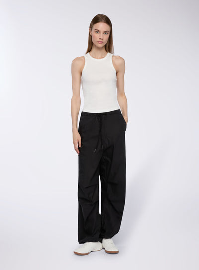 Pantaloni cargo con coulisse