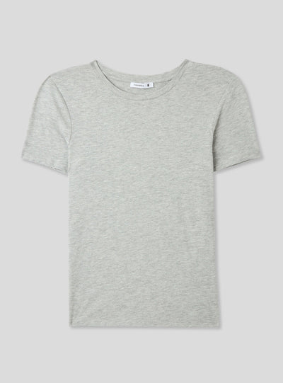 T-shirt a tinta unita girocollo