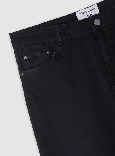 Jeans skinny a tinta unita