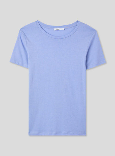Basic einfarbiges T-Shirt