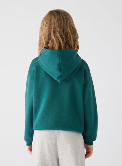 Kapuzensweatshirt mit Sportdruck