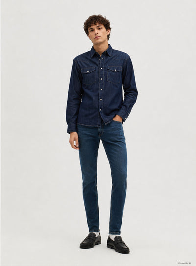 Jeans skinny a cinque tasche