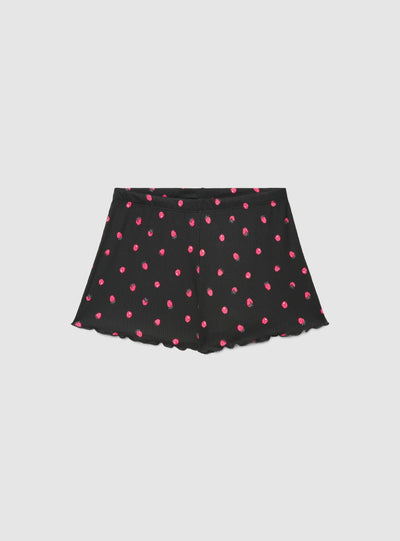 Ensemble pyjama court avec imprimé fruits