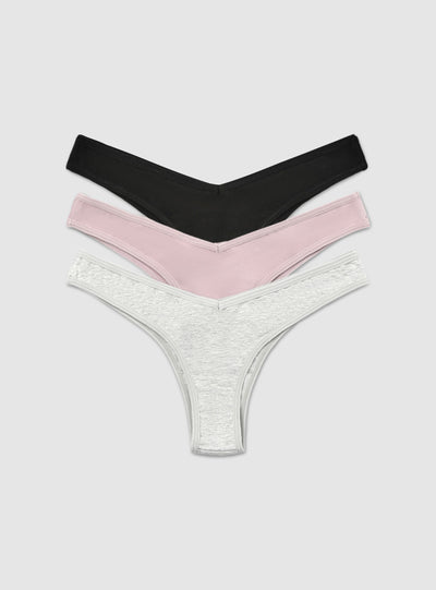 Pack 3 slip brasiliana v-shape