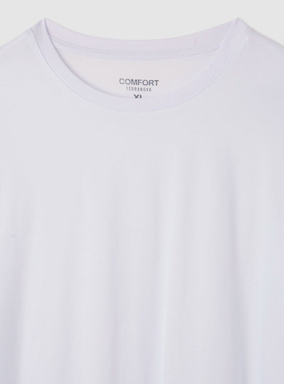 T-shirt comfort a tinta unita