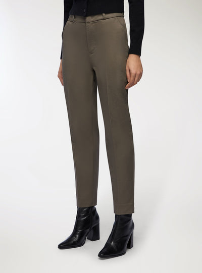 Pantaloni chino tinta unita