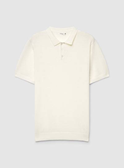 T-shirt polo in maglia