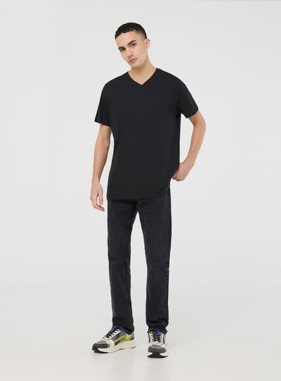 Pack 3 t-shirt basic con scollo a v