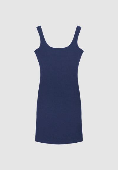 Bodydress con scollo quadrato tinta unita