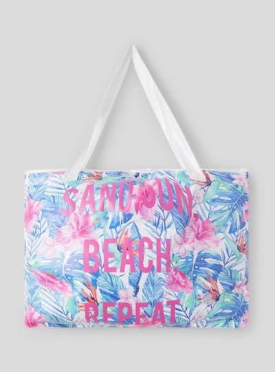 Inflatable beach bag