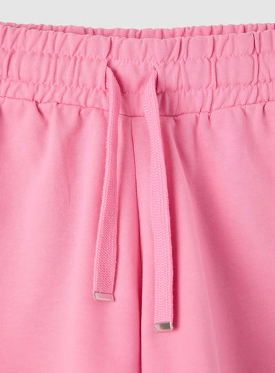Pantaloni tuta corti con coulisse