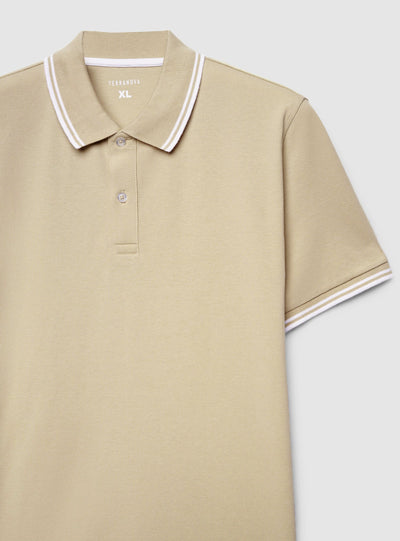Polo t-shirt with contrasting trims