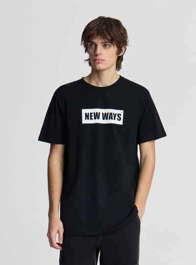 T-shirt con scritta