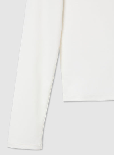 Polo elasticizzata tinta unita