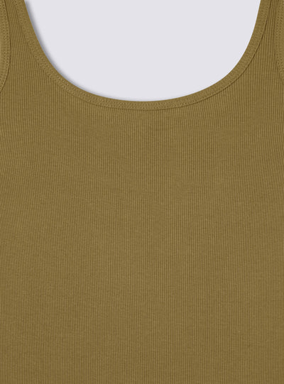 Bodydress con scollo quadrato tinta unita