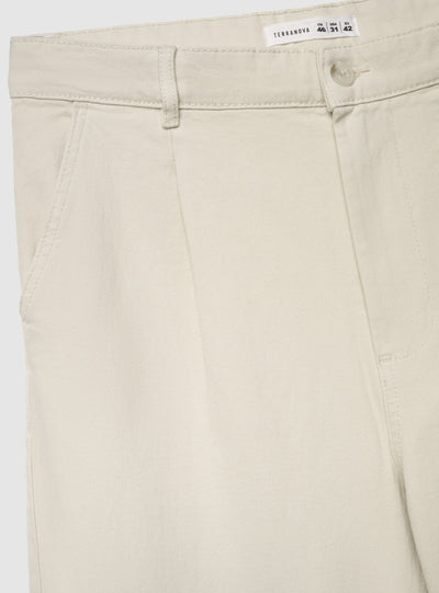 Pantaloni chino straight con pinces