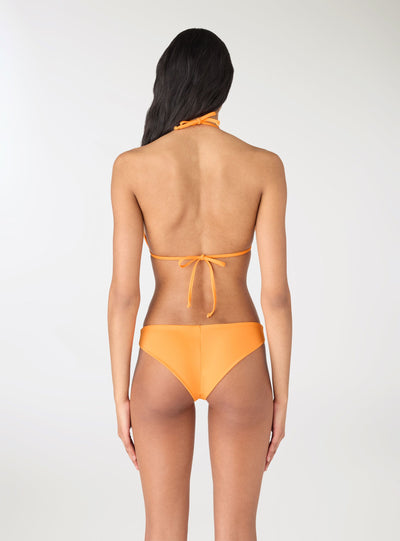 Einfarbiger brasilianischer Bikini-Slip