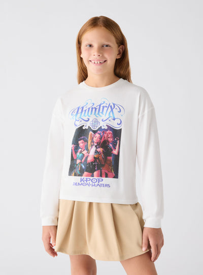T-shirt manica lunga con stampa K-pop®