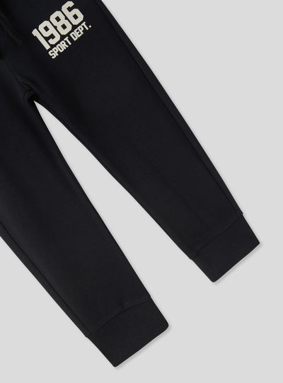 Pantalones ligeros de chándal con estampado deportivo