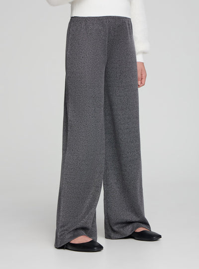 Pantaloni wide leg fantasia